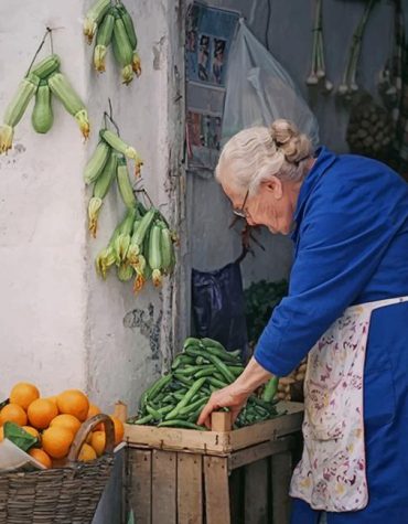 Old Woman with Mandarins Paint By Numbers