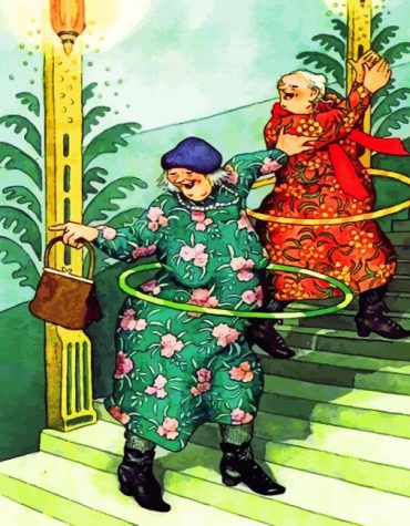 Old Women Friendship Paint By Numbers