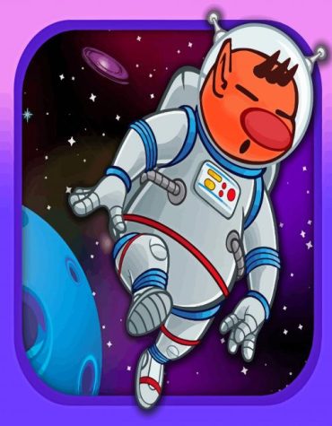 Olimar Adventures in Space Paint By Numbers