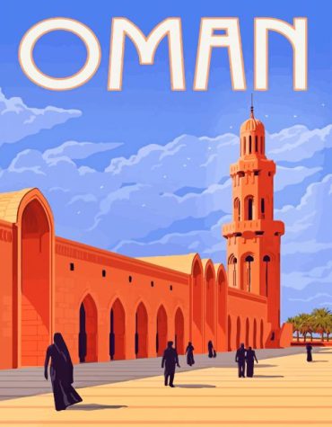 Oman Scenic Middle East Paint By Numbers