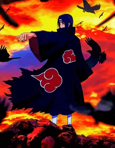 Itachi Uchiha Anime Paint By Numbers