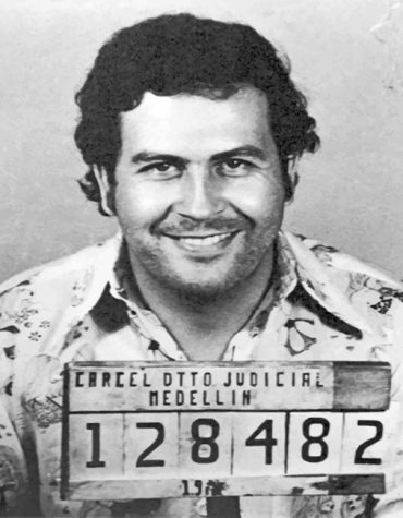 Pablo Escobar Vintage Black and White Paint By Numbers