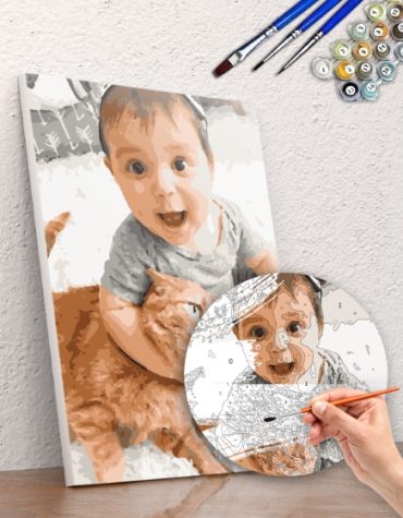 Custom Personalized Paint By Numbers