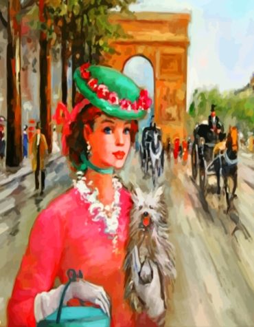 Parisian Woman Experience Paint By Numbers