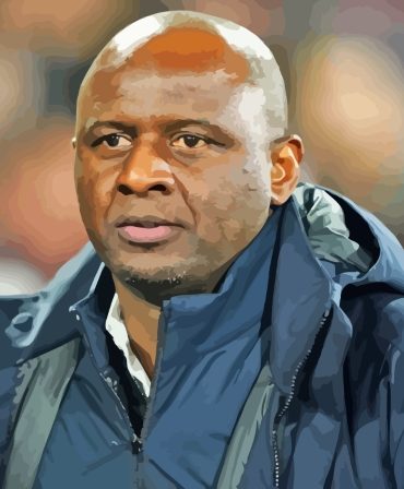 Patrick Vieira Legendary Football Paint By Numbers