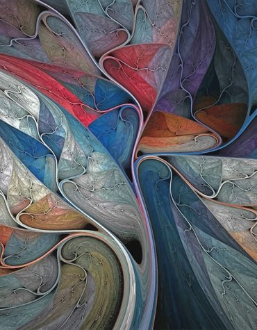 Abstract Colorful Art Paint By Numbers