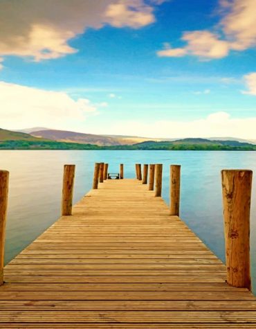 Peaceful Seascape Paint By Numbers