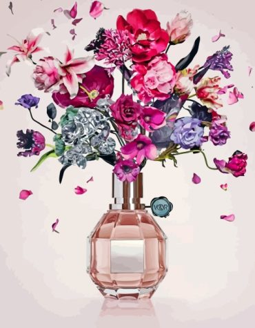 Perfume Bottle Paint By Numbers
