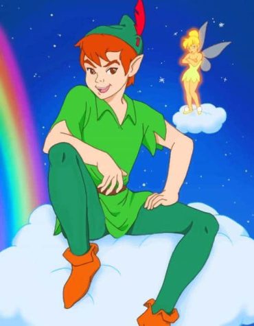 Peter Pan and Tinkerbell Adventure Paint By Numbers