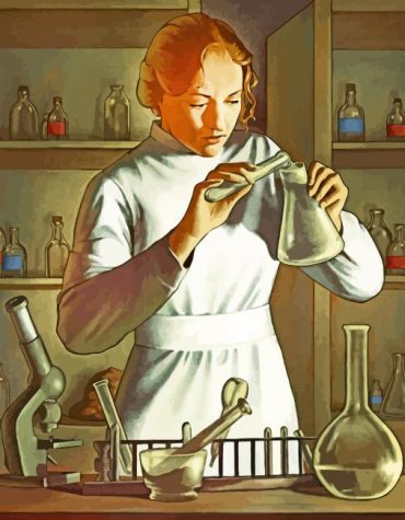 Pharmacy Woman Paint By Numbers