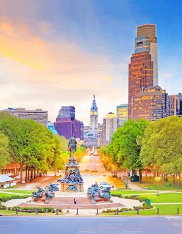 Philadelphia Art Experience Paint By Numbers