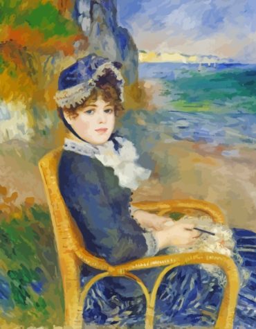 Vintage Renoir Woman Paint By Numbers