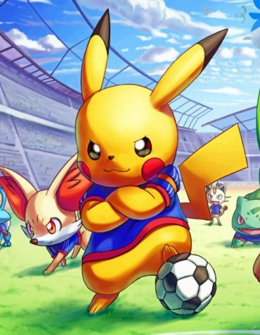 Pikachu Football Adventure Paint By Numbers