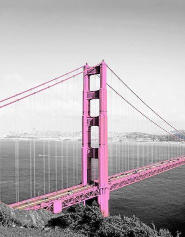 Golden Gate Bridge Vibrant Cityscape Paint By Numbers