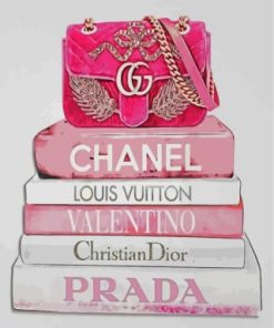 Chanel Pink Bag Paint By Numbers