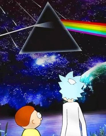 Psychedelic Rick and Morty Paint By Numbers