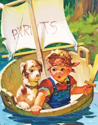 Sea Pirate Adventure Paint By Numbers