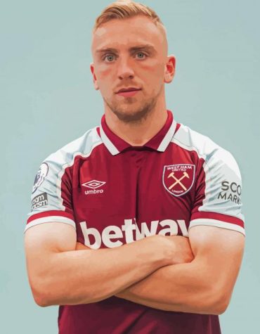 Jarrod Bowen Football Star Paint By Numbers