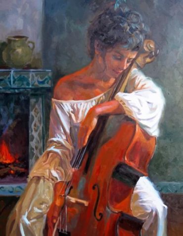 Beautiful Violin Melodies Paint By Numbers