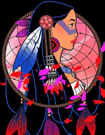 Disney Pocahontas Dream Catcher Paint By Numbers