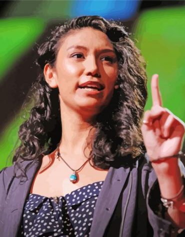 Sarah Kay Famous Poet Paint By Numbers