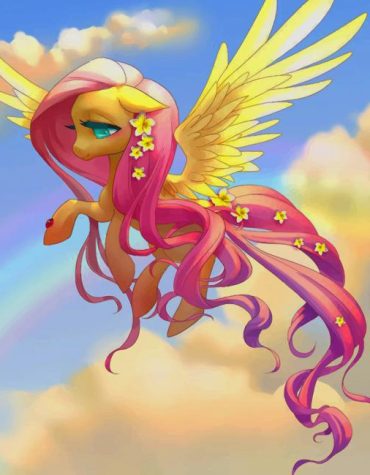 Pony With Wings Paint By Numbers