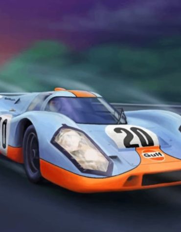 Porsche 917 Racing Legend Paint By Numbers