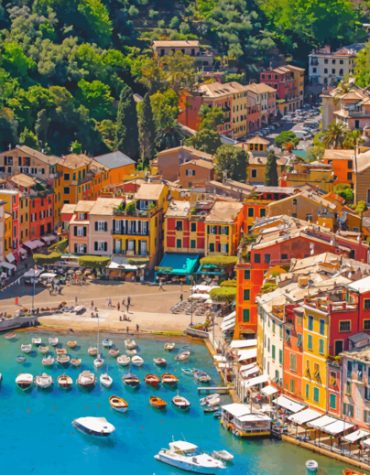 Portofino's Scenic Beauty Paint By Numbers