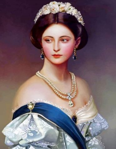 Vintage Women Aesthetic Paint By Numbers