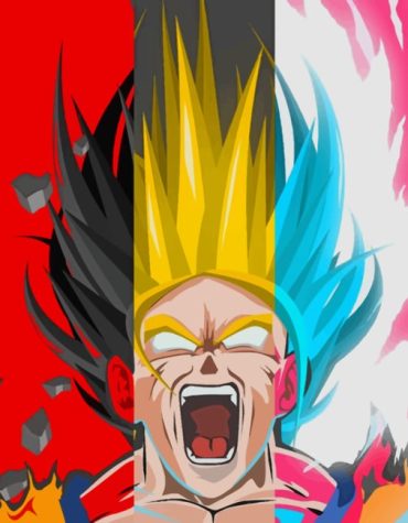 Dragon Ball Goku Paint By Numbers