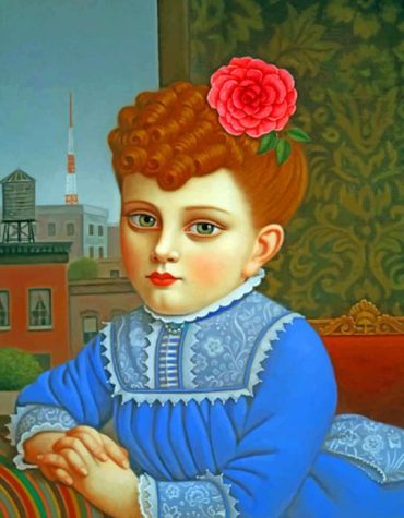 Primitive Vintage Woman Paint By Numbers