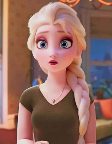 Elsa Frozen Magic Paint By Numbers