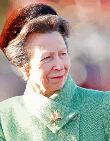 Princess Anne Royal Family Paint By Numbers