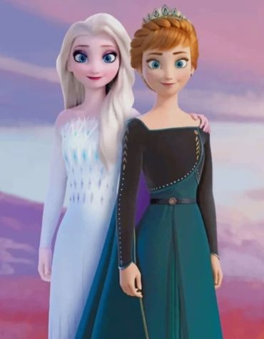 Elsa and Anna Disney Paint By Numbers