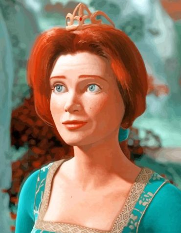 Shrek's Princess Fiona Paint By Numbers