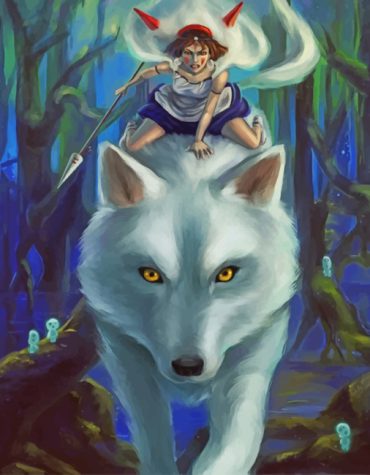 Princess Mononoke Anime Paint By Numbers