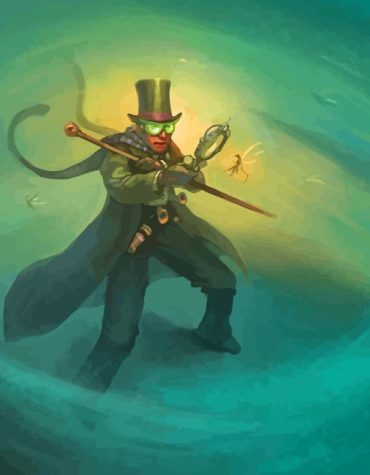 Private Investigator Cartoon Paint By Numbers