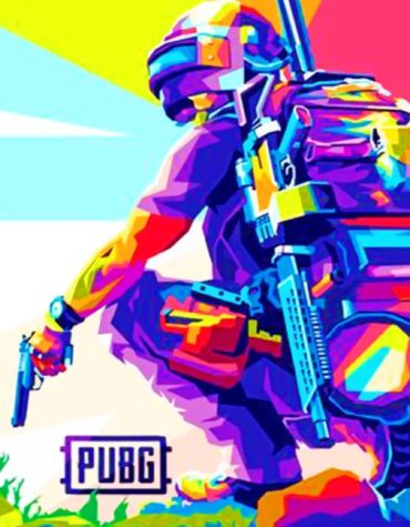 Colorful PUBG Video Game Paint By Numbers
