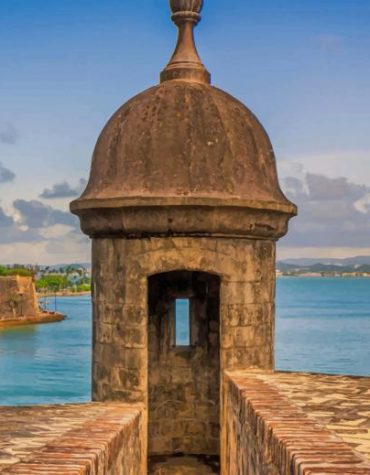 Puerta de San Juan Scene Paint By Numbers