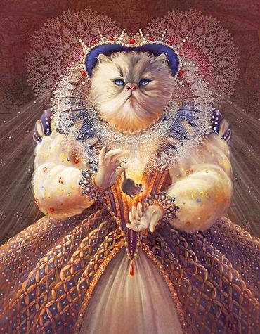 Regal Cat Majesty Paint By Numbers