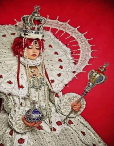 Queen Of Hearts Girls Paint By Numbers