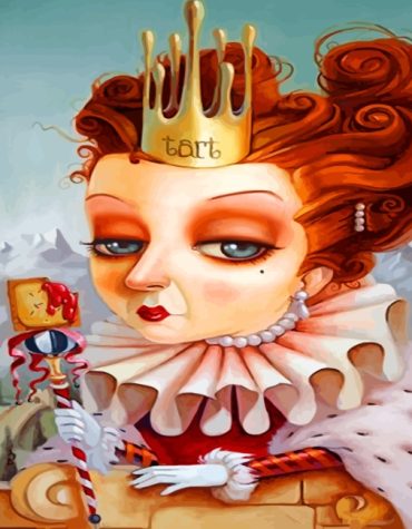 Queen of Tarts Wonderland Paint By Numbers