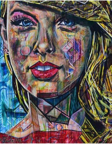 Colorful Taylor Swift Craft Kit Paint By Numbers