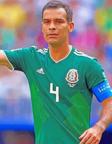 Rafael Marquez Famous Football Paint By Numbers