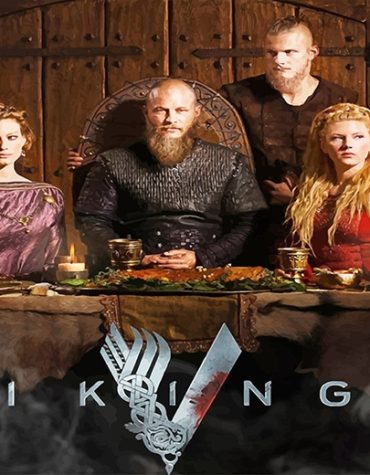 Ragnar Vikings Warrior Paint By Numbers