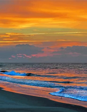 Rainbow Ocean Isle Beach Paint By Numbers