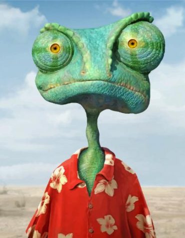 Chameleon Rango Paint By Numbers