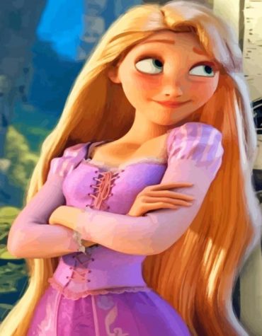 Disney Princess Rapunzel Paint By Numbers