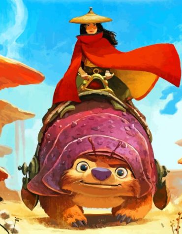 Raya Disney Adventure Paint By Numbers