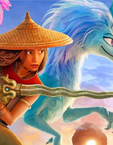 Raya Disney Princess Paint By Numbers